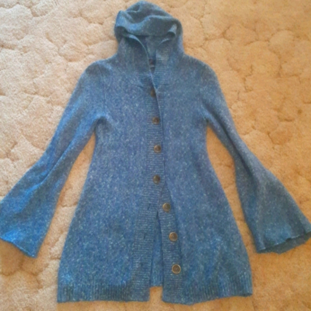 Prana knit hooded sweater